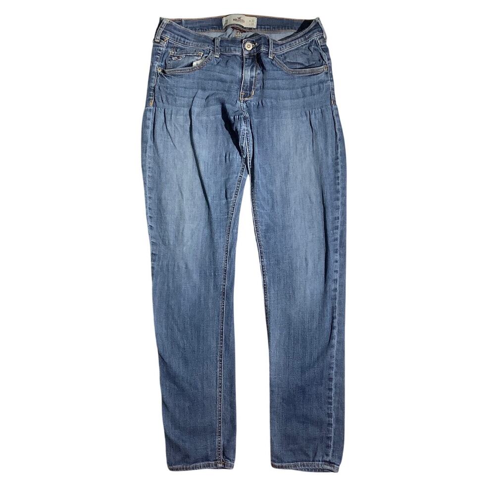 Hollister Medium Wash Stretch Skinny Jeans Women’s 11R — Y2K, Casual, Everyday
